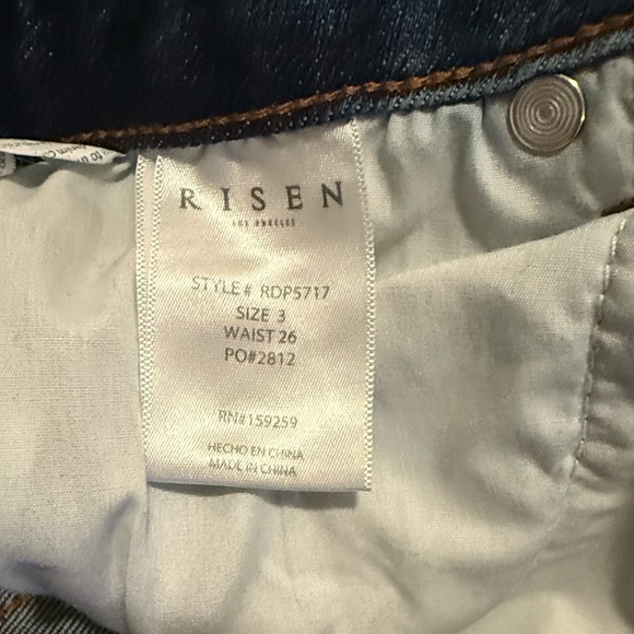 Risen Jeans High Rise Patched Ankle
Flares size 3/26 - Picture 3 of 13
